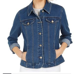 Denim Jacket Sz S petite